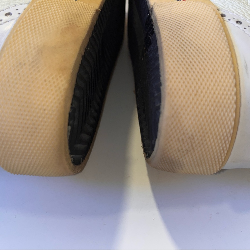 Golden Goose Midstar White and Tan Sneakers - Picture 8 of 14